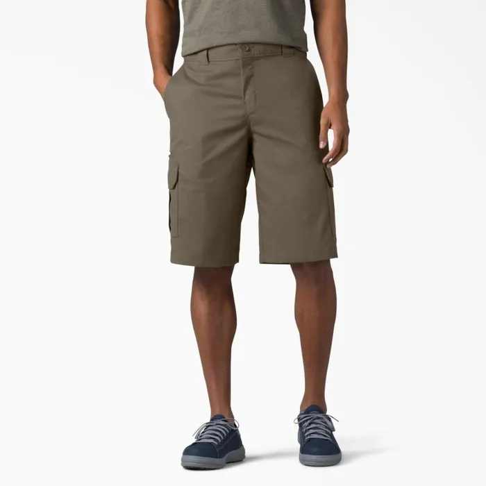 Dickies Cargo FLEX Relaxed Fit Cargo Shorts 13034 Mushroom Mushroom mr1 8211 Men