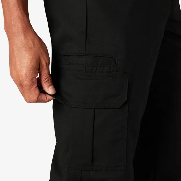 Dickies Cargo Slim Fit Cargo Pants Black Black bk 8211 Men