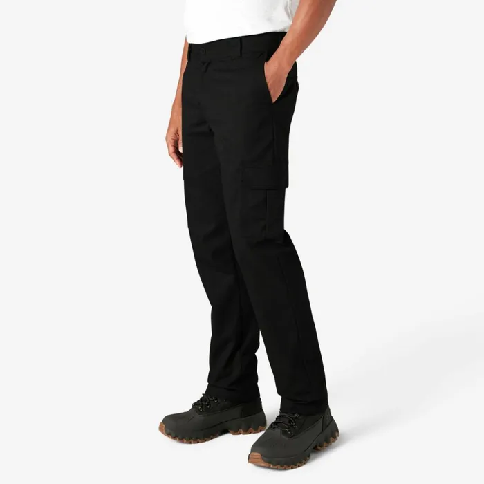 Dickies Cargo Slim Fit Cargo Pants Black Black bk 8211 Men