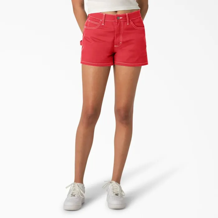 Dickies Carpenter Women039s Carpenter Shorts 3034 Bittersweet Bittersweet bw2 8211 Women