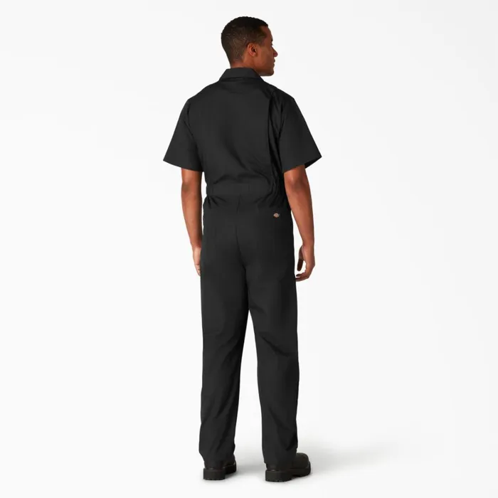 Dickies Coveralls Short Sleeve Coveralls Black Black bk 8211 Men