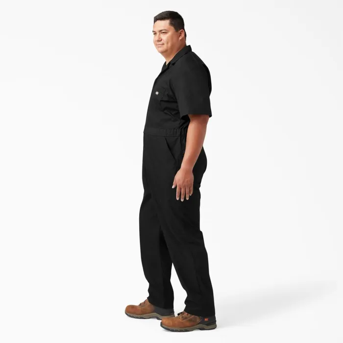 Dickies Coveralls Short Sleeve Coveralls Black Black bk 8211 Men