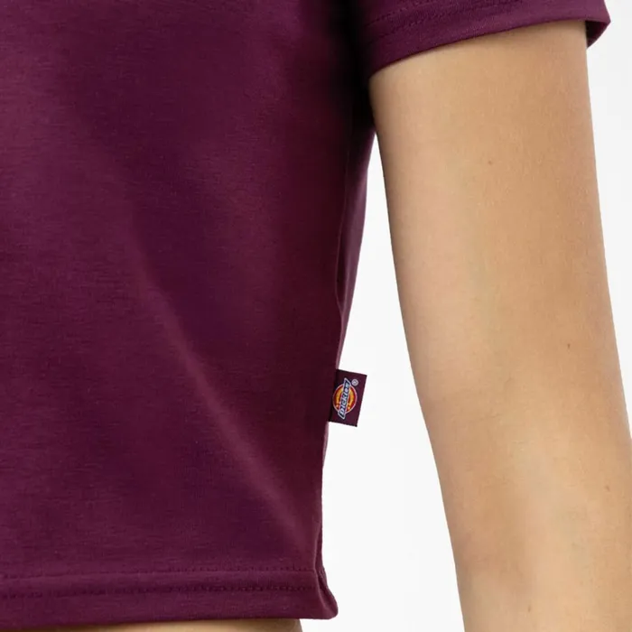 Dickies Cropped Tops Women039s Maple Valley Logo Cropped TShirt Grape Wine Grape Wine gw9 8211 Women Dickies Cropped Tops Women039s Maple Valley Logo Cropped TShirt Grape Wine Grape Wine gw9 8211 Women