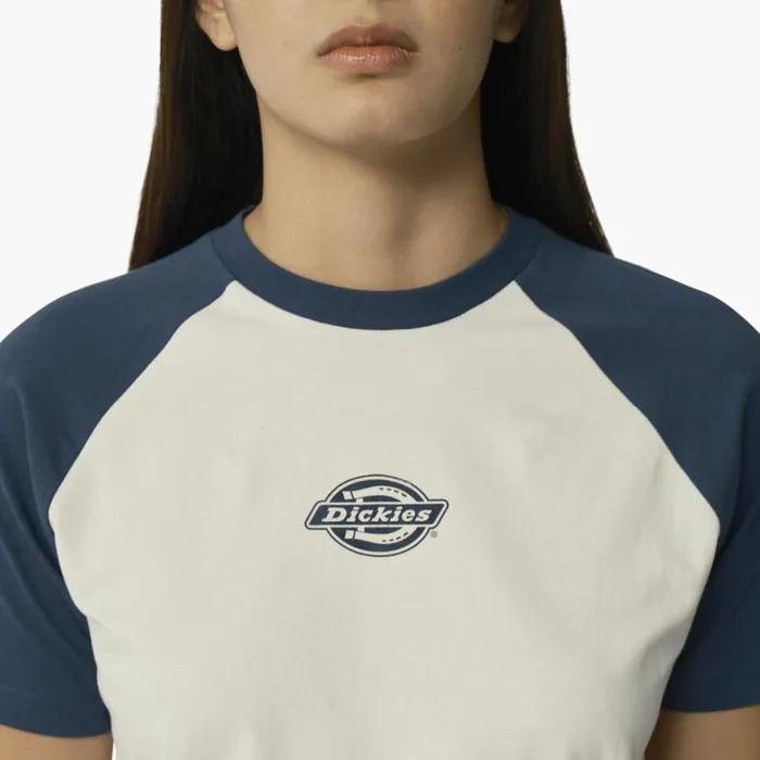 Dickies Cropped Tops Women039s Sodaville TShirt Airforce Blue Airforce Blue af 8211 Women