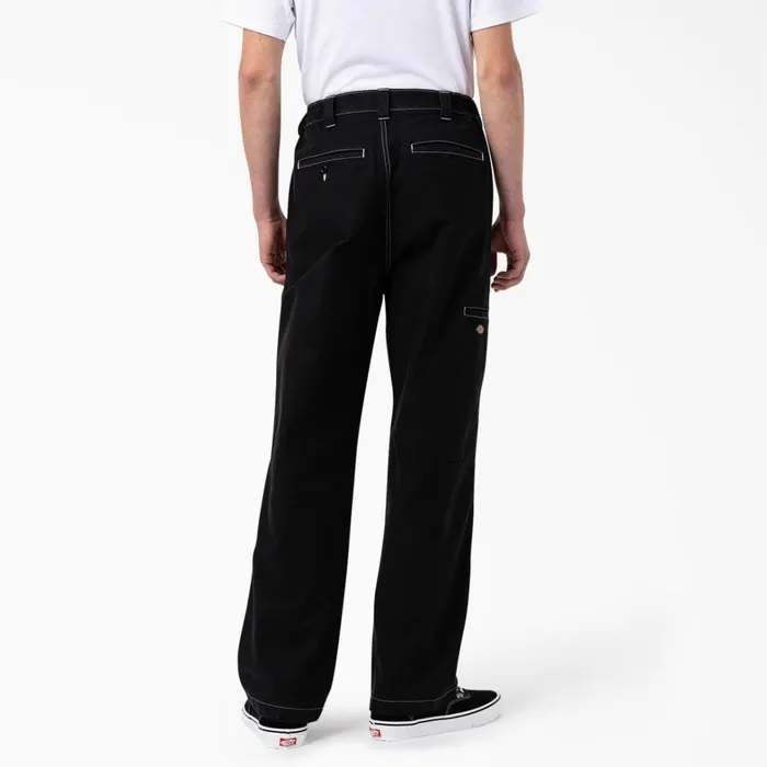 Dickies Double Knee Florala Relaxed Fit Double Knee Pants Black Black bkx 8211 Men Dickies Double Knee Florala Relaxed Fit Double Knee Pants Black Black bkx 8211 Men
