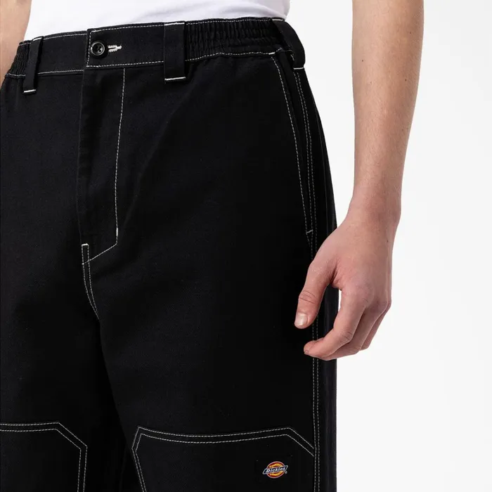 Dickies Double Knee Florala Relaxed Fit Double Knee Pants Black Black bkx 8211 Men Dickies Double Knee Florala Relaxed Fit Double Knee Pants Black Black bkx 8211 Men