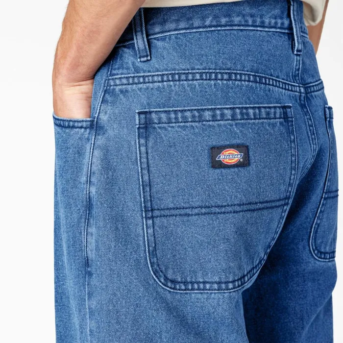 Dickies Double Knee Loose Fit Double Knee Jeans Stonewashed Vintage Blue Stonewashed Vintage Blue wvb 8211 Men Dickies Double Knee Loose Fit Double Knee Jeans Stonewashed Vintage Blue Stonewashed Vintage Blue wvb 8211 Men