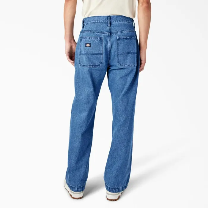 Dickies Double Knee Loose Fit Double Knee Jeans Stonewashed Vintage Blue Stonewashed Vintage Blue wvb 8211 Men Dickies Double Knee Loose Fit Double Knee Jeans Stonewashed Vintage Blue Stonewashed Vintage Blue wvb 8211 Men