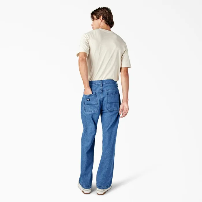 Dickies Double Knee Loose Fit Double Knee Jeans Stonewashed Vintage Blue Stonewashed Vintage Blue wvb 8211 Men Dickies Double Knee Loose Fit Double Knee Jeans Stonewashed Vintage Blue Stonewashed Vintage Blue wvb 8211 Men