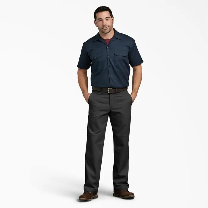 Dickies Double Knee Relaxed Fit Double Knee Work Pants Black Black bk 8211 Men Dickies Double Knee Relaxed Fit Double Knee Work Pants Black Black bk 8211 Men