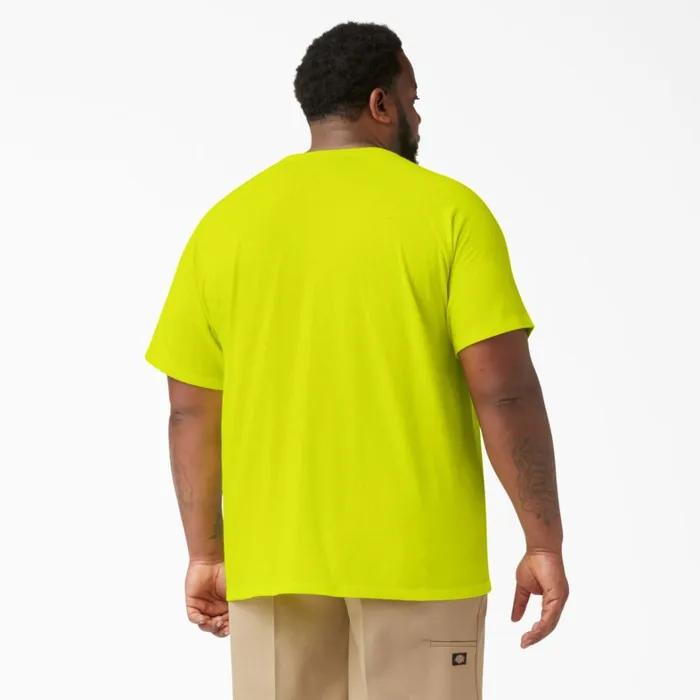 Dickies Hi Vis Cooling Short Sleeve Pocket TShirt Bright Yellow Bright Yellow bwd 8211 Men Dickies Hi Vis Cooling Short Sleeve Pocket TShirt Bright Yellow Bright Yellow bwd 8211 Men