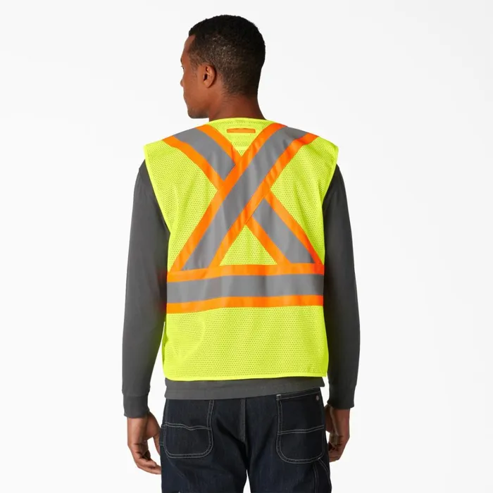 Dickies Hi Vis Hi Vis Safety Vest ANSI Yellow Ansi Yellow ay 8211 MenWomen Dickies Hi Vis Hi Vis Safety Vest ANSI Yellow Ansi Yellow ay 8211 MenWomen