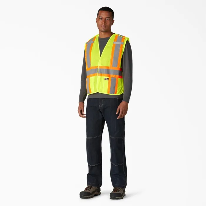 Dickies Hi Vis Hi Vis Safety Vest ANSI Yellow Ansi Yellow ay 8211 MenWomen Dickies Hi Vis Hi Vis Safety Vest ANSI Yellow Ansi Yellow ay 8211 MenWomen