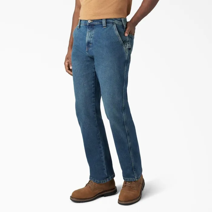 Dickies Jeans FLEX Relaxed Fit Carpenter Jeans Tined Denim Wash Tined Denim Wash twi 8211 Men Dickies Jeans FLEX Relaxed Fit Carpenter Jeans Tined Denim Wash Tined Denim Wash twi 8211 Men