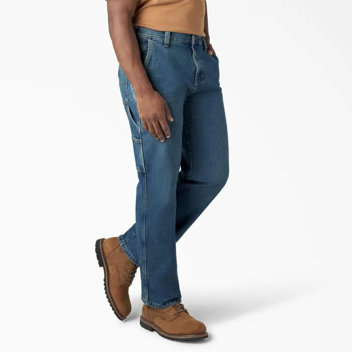 Dickies Jeans FLEX Relaxed Fit Carpenter Jeans Tined Denim Wash Tined Denim Wash twi 8211 Men Dickies Jeans FLEX Relaxed Fit Carpenter Jeans Tined Denim Wash Tined Denim Wash twi 8211 Men
