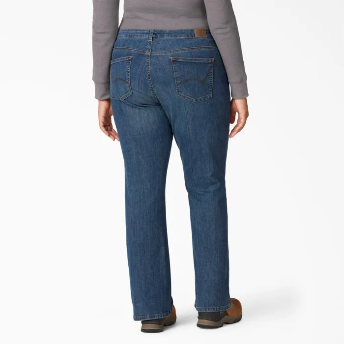 Dickies Jeans Women039s Plus Perfect Shape Bootcut Jeans Stonewashed Indigo Blue Stonewashed Indigo Blue snb 8211 Women Dickies Jeans Women039s Plus Perfect Shape Bootcut Jeans Stonewashed Indigo Blue Stonewashed Indigo Blue snb 8211 Women