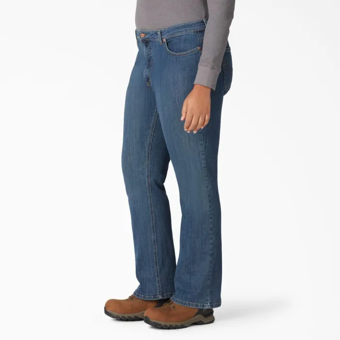 Dickies Jeans Women039s Plus Perfect Shape Bootcut Jeans Stonewashed Indigo Blue Stonewashed Indigo Blue snb 8211 Women Dickies Jeans Women039s Plus Perfect Shape Bootcut Jeans Stonewashed Indigo Blue Stonewashed Indigo Blue snb 8211 Women