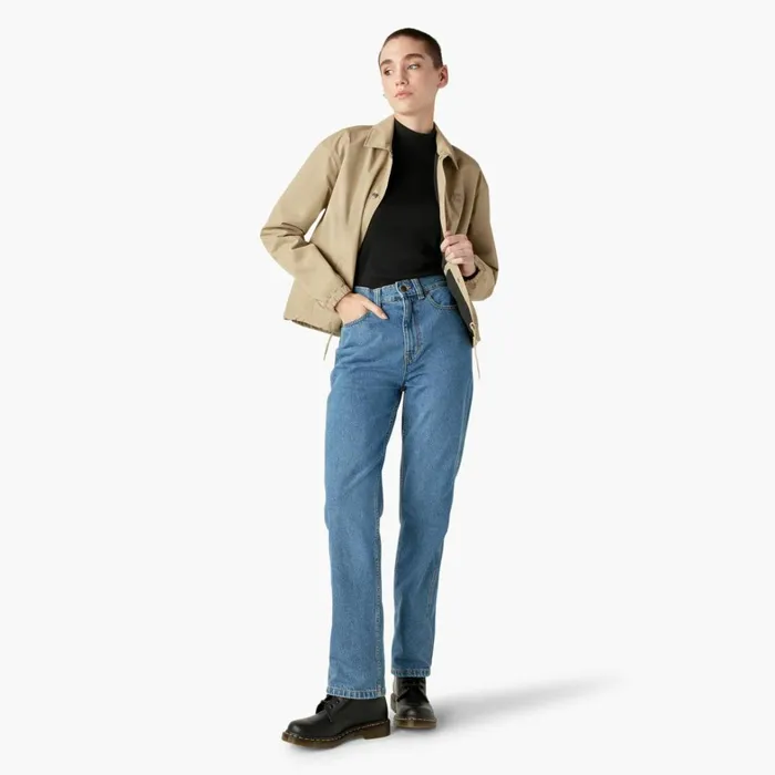 Dickies Jeans Womens Houston Relaxed Fit Jeans Chambray Light Blue Chambray Light Blue clb 8211 Women Dickies Jeans Womens Houston Relaxed Fit Jeans Chambray Light Blue Chambray Light Blue clb 8211 Women
