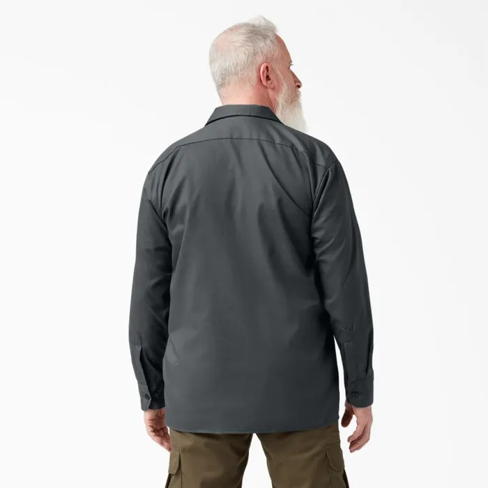Dickies Long Sleeve Work Shirts Relaxed Fit Long Sleeve Work Shirt Charcoal Gray Charcoal Gray ch 8211 Men Dickies Long Sleeve Work Shirts Relaxed Fit Long Sleeve Work Shirt Charcoal Gray Charcoal Gray ch 8211 Men