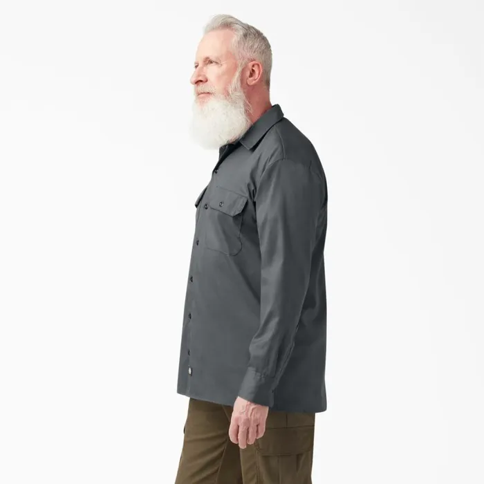 Dickies Long Sleeve Work Shirts Relaxed Fit Long Sleeve Work Shirt Charcoal Gray Charcoal Gray ch 8211 Men Dickies Long Sleeve Work Shirts Relaxed Fit Long Sleeve Work Shirt Charcoal Gray Charcoal Gray ch 8211 Men