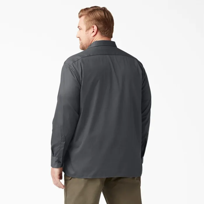 Dickies Long Sleeve Work Shirts Relaxed Fit Long Sleeve Work Shirt Charcoal Gray Charcoal Gray ch 8211 Men Dickies Long Sleeve Work Shirts Relaxed Fit Long Sleeve Work Shirt Charcoal Gray Charcoal Gray ch 8211 Men