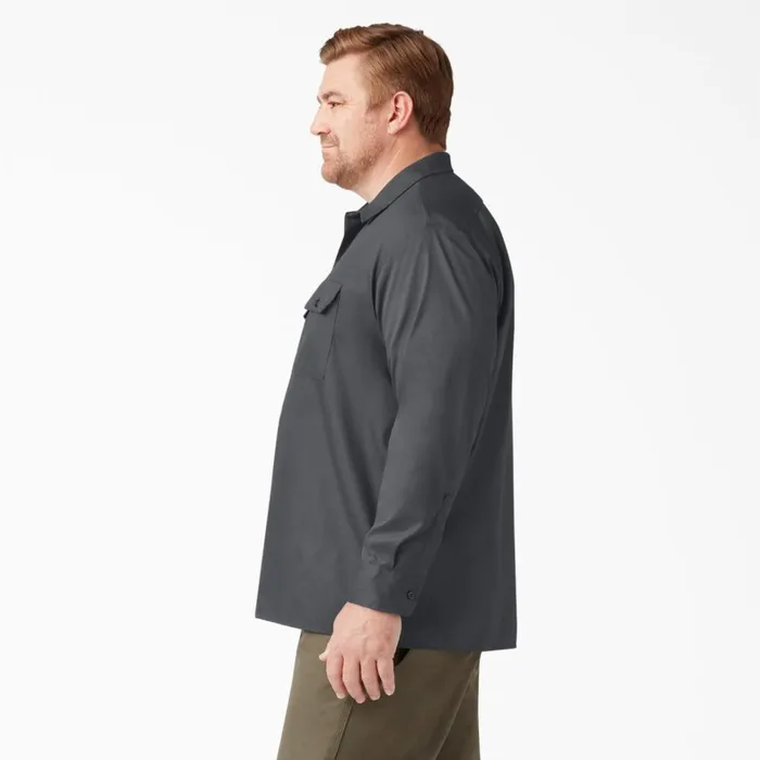 Dickies Long Sleeve Work Shirts Relaxed Fit Long Sleeve Work Shirt Charcoal Gray Charcoal Gray ch 8211 Men Dickies Long Sleeve Work Shirts Relaxed Fit Long Sleeve Work Shirt Charcoal Gray Charcoal Gray ch 8211 Men