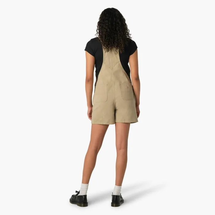 Dickies Overalls Women039s Relaxed Fit Duck Bib Shortalls Stonewashed Desert Sand Stonewashed Desert Sand sds 8211 Women Dickies Overalls Women039s Relaxed Fit Duck Bib Shortalls Stonewashed Desert Sand Stonewashed Desert Sand sds 8211 Women