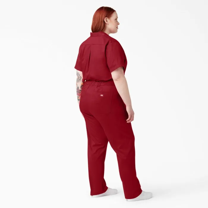 Dickies Painters Women039s Plus FLEX Cooling TempiQ Short Sleeve Coveralls English Red English Red er 8211 Women Dickies Painters Women039s Plus FLEX Cooling TempiQ Short Sleeve Coveralls English Red English Red er 8211 Women