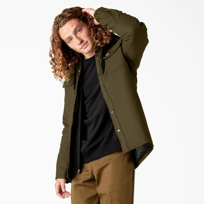 Dickies Shirt Jackets Dickies Skateboarding Duck Shirt Jacket Dark Olive Dark Olive dv9 8211 Men Dickies Shirt Jackets Dickies Skateboarding Duck Shirt Jacket Dark Olive Dark Olive dv9 8211 Men