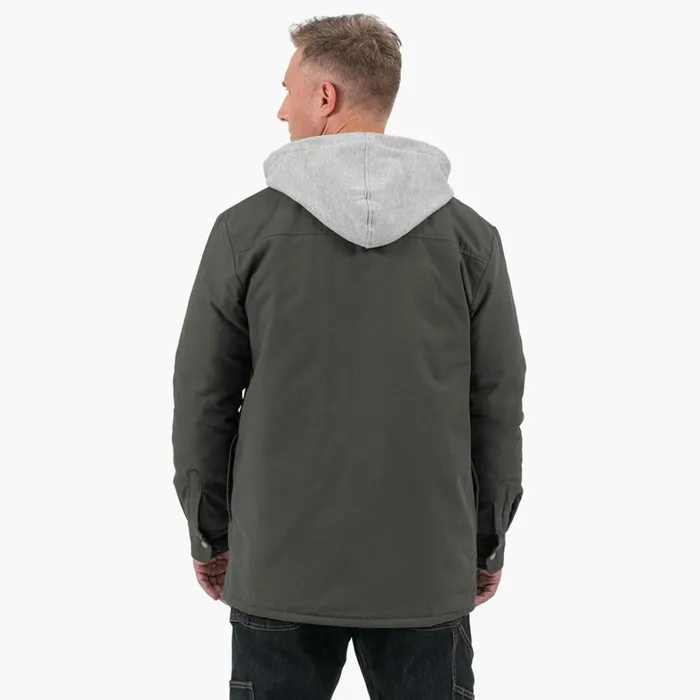 Dickies Shirt Jackets Duck Hooded Shirt Jacket Olive Green Olive Green og 8211 Men