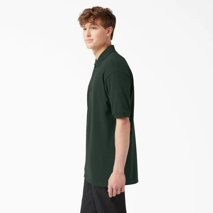 Dickies Shirts Adult Size Piqu Short Sleeve Polo Hunter Green Hunter Green gh 8211 Kids Dickies Shirts Adult Size Piqu Short Sleeve Polo Hunter Green Hunter Green gh 8211 Kids