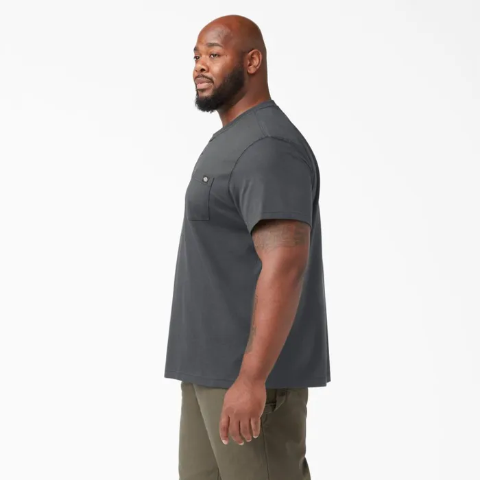 Dickies Shirts Heavyweight Short Sleeve Henley TShirt Charcoal Gray Charcoal Gray ch 8211 Men Dickies Shirts Heavyweight Short Sleeve Henley TShirt Charcoal Gray Charcoal Gray ch 8211 Men