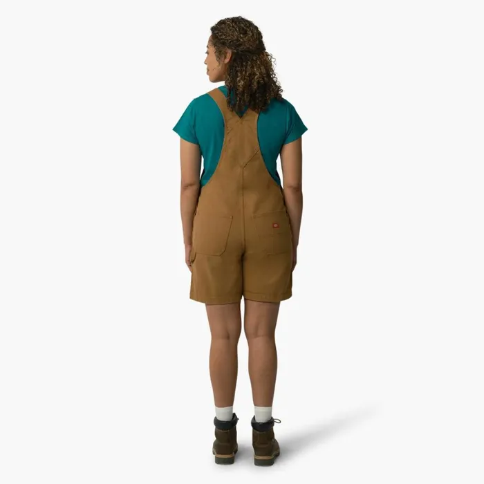 Dickies Shortalls Women039s Relaxed Fit Bib Shortalls 7034 Rinsed Brown Duck Rinsed Brown Duck rbd 8211 Women Dickies Shortalls Women039s Relaxed Fit Bib Shortalls 7034 Rinsed Brown Duck Rinsed Brown Duck rbd 8211 Women