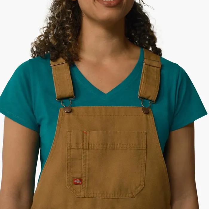 Dickies Shortalls Women039s Relaxed Fit Bib Shortalls 7034 Rinsed Brown Duck Rinsed Brown Duck rbd 8211 Women Dickies Shortalls Women039s Relaxed Fit Bib Shortalls 7034 Rinsed Brown Duck Rinsed Brown Duck rbd 8211 Women
