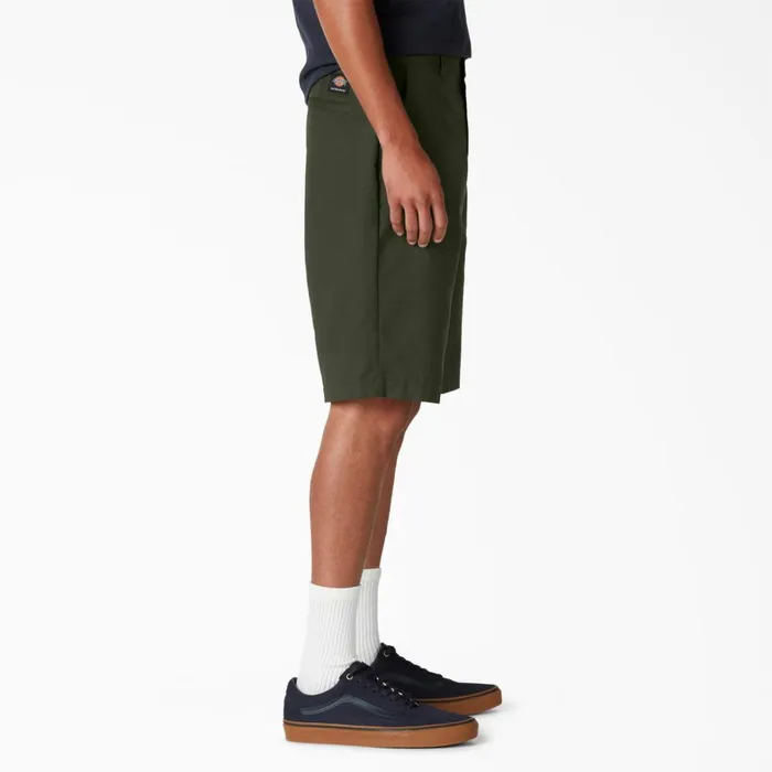 Dickies Skateboarding Shorts FLEX Skateboarding Slim Fit Shorts 11034 Olive Green Olive Green og 8211 Men Dickies Skateboarding Shorts FLEX Skateboarding Slim Fit Shorts 11034 Olive Green Olive Green og 8211 Men
