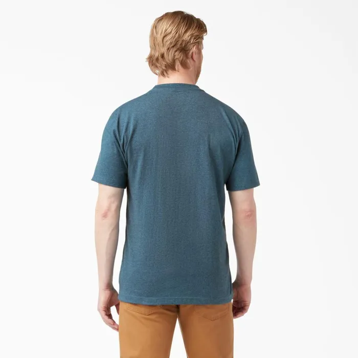 Dickies TShirts Heavyweight Heathered Short Sleeve Pocket TShirt Baltic Blue Baltic Blue bud 8211 Men Dickies TShirts Heavyweight Heathered Short Sleeve Pocket TShirt Baltic Blue Baltic Blue bud 8211 Men