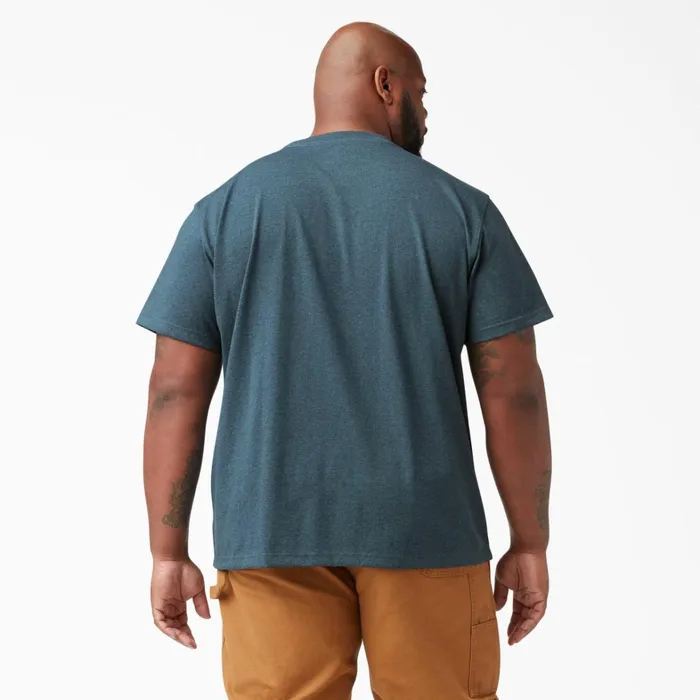 Dickies TShirts Heavyweight Heathered Short Sleeve Pocket TShirt Baltic Blue Baltic Blue bud 8211 Men Dickies TShirts Heavyweight Heathered Short Sleeve Pocket TShirt Baltic Blue Baltic Blue bud 8211 Men