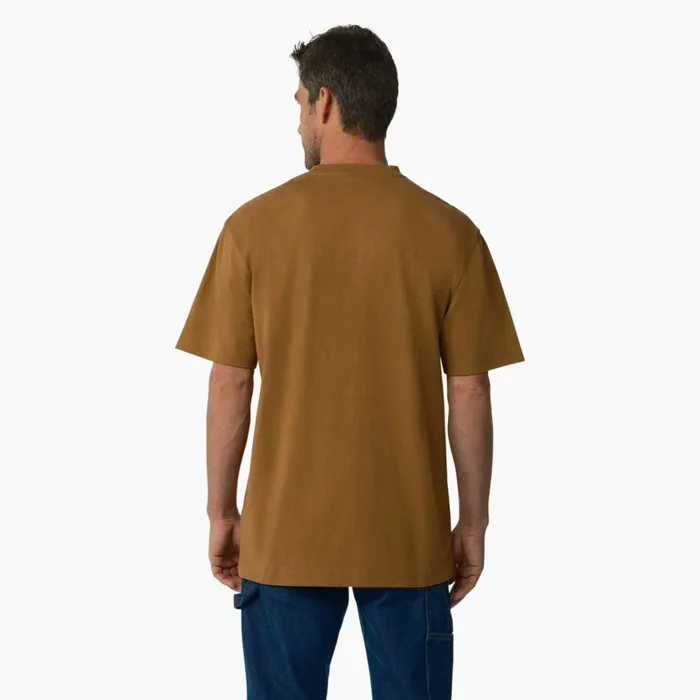 Dickies TShirts Short Sleeve Heavyweight Logo TShirt Brown Duck Brown Duck bd 8211 Men Dickies TShirts Short Sleeve Heavyweight Logo TShirt Brown Duck Brown Duck bd 8211 Men