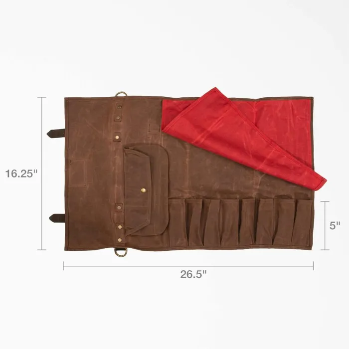 Dickies Tool Bags Knife Storage Roll Organizer Pecan Brown Pecan Brown pc 8211 Men Dickies Tool Bags Knife Storage Roll Organizer Pecan Brown Pecan Brown pc 8211 Men