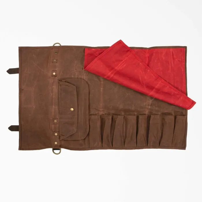 Dickies Tool Bags Knife Storage Roll Organizer Pecan Brown Pecan Brown pc 8211 Men Dickies Tool Bags Knife Storage Roll Organizer Pecan Brown Pecan Brown pc 8211 Men
