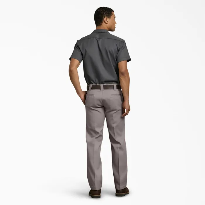 Dickies Work Pants Slim Fit Straight Leg Work Pants Silver Silver sv 8211 Men Dickies Work Pants Slim Fit Straight Leg Work Pants Silver Silver sv 8211 Men