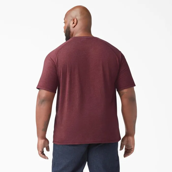 Dickies Work Shirts Cooling Short Sleeve Pocket TShirt Burgundy Heather Burgundy Heather byh 8211 Men Dickies Work Shirts Cooling Short Sleeve Pocket TShirt Burgundy Heather Burgundy Heather byh 8211 Men