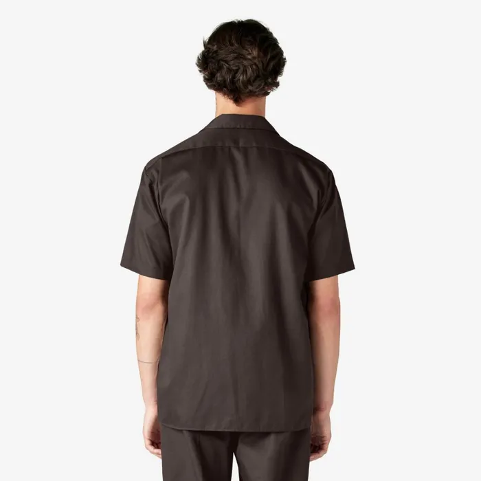 Dickies Work Shirts Short Sleeve Work Shirt Dark Brown Dark Brown db 8211 Men Dickies Work Shirts Short Sleeve Work Shirt Dark Brown Dark Brown db 8211 Men