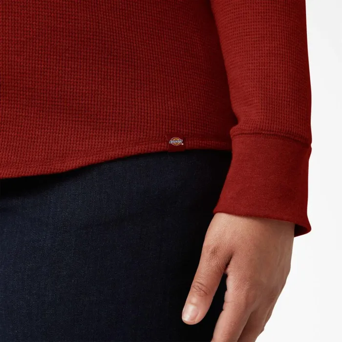 Dickies Work Tops Women039s Plus Long Sleeve Thermal Shirt Molten Lava Heather Molten Lava Heather m2h 8211 Women Dickies Work Tops Women039s Plus Long Sleeve Thermal Shirt Molten Lava Heather Molten Lava Heather m2h 8211 Women
