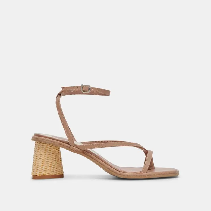 Dolce Vita Banita Sandals Cafe Leather Women Sandals
