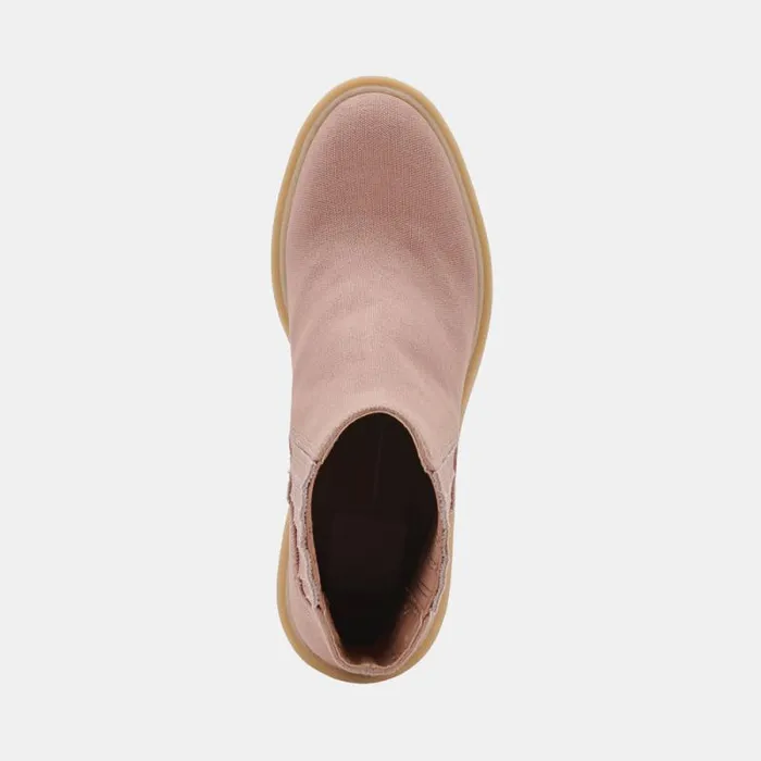 Dolce Vita Caster Booties Cafe Canvas Women Boots and Booties
