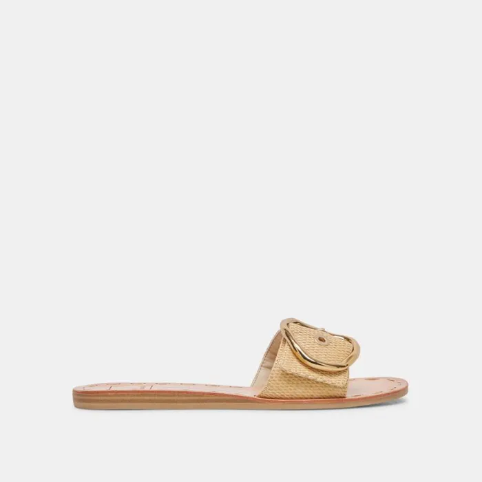Dolce Vita Danna Sandals Natural Raffia Women Sandals