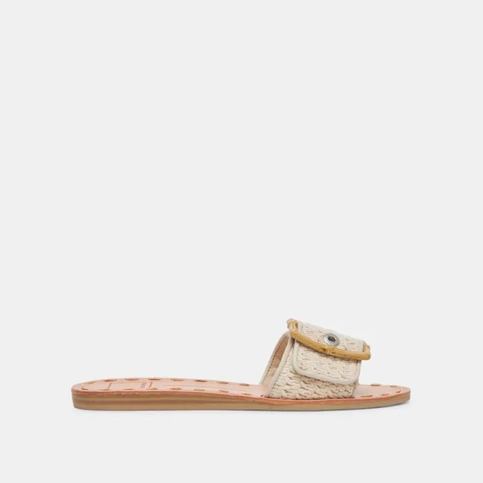 Dolce Vita Dasa Wide Sandals Sandstone Knit Women Sandals