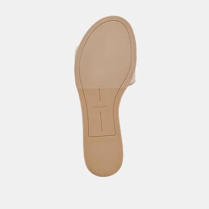 Dolce Vita Dasa Wide Sandals Sandstone Knit Women Sandals