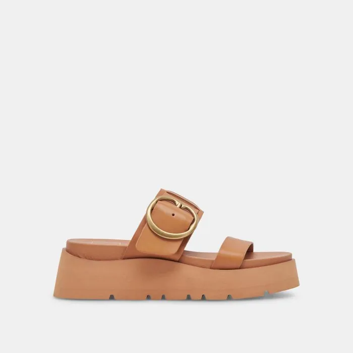 Dolce Vita Dex Sandals Tan Leather Women Sandals